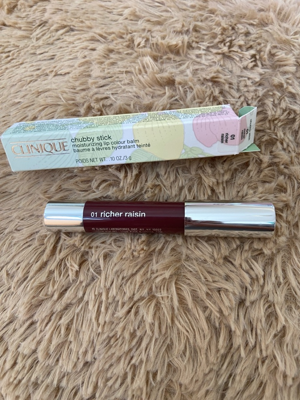 🆕 Clinique moisturizing lip colour balm in richer raisin